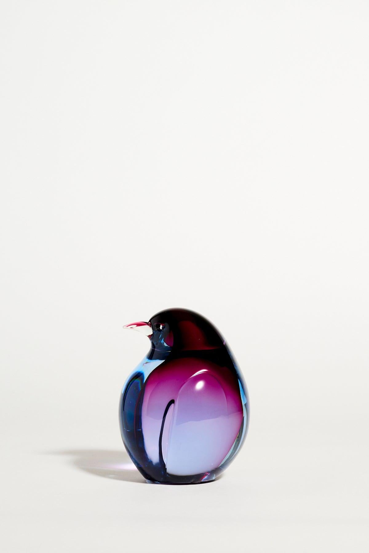 German Livio Seguso Murano Glass Penguin