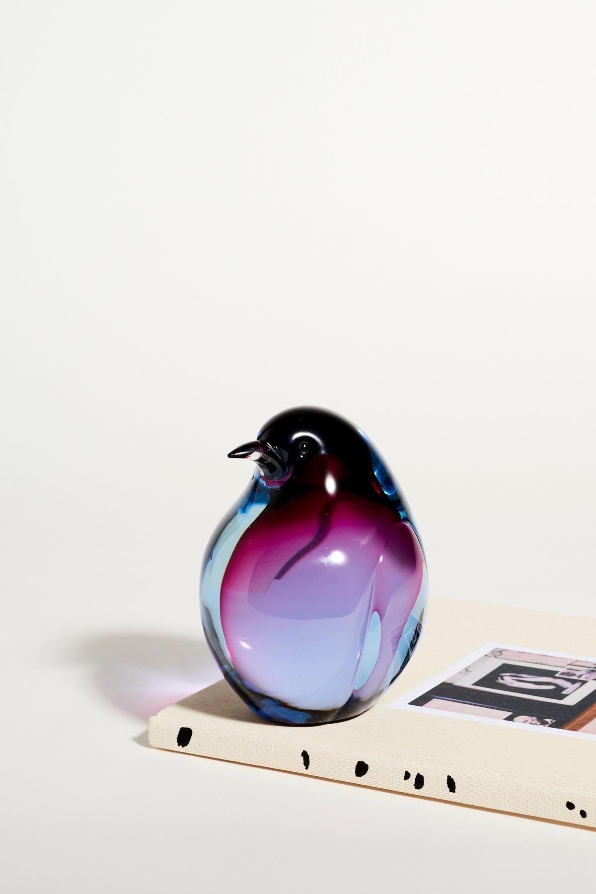 Late 20th Century Livio Seguso Murano Glass Penguin