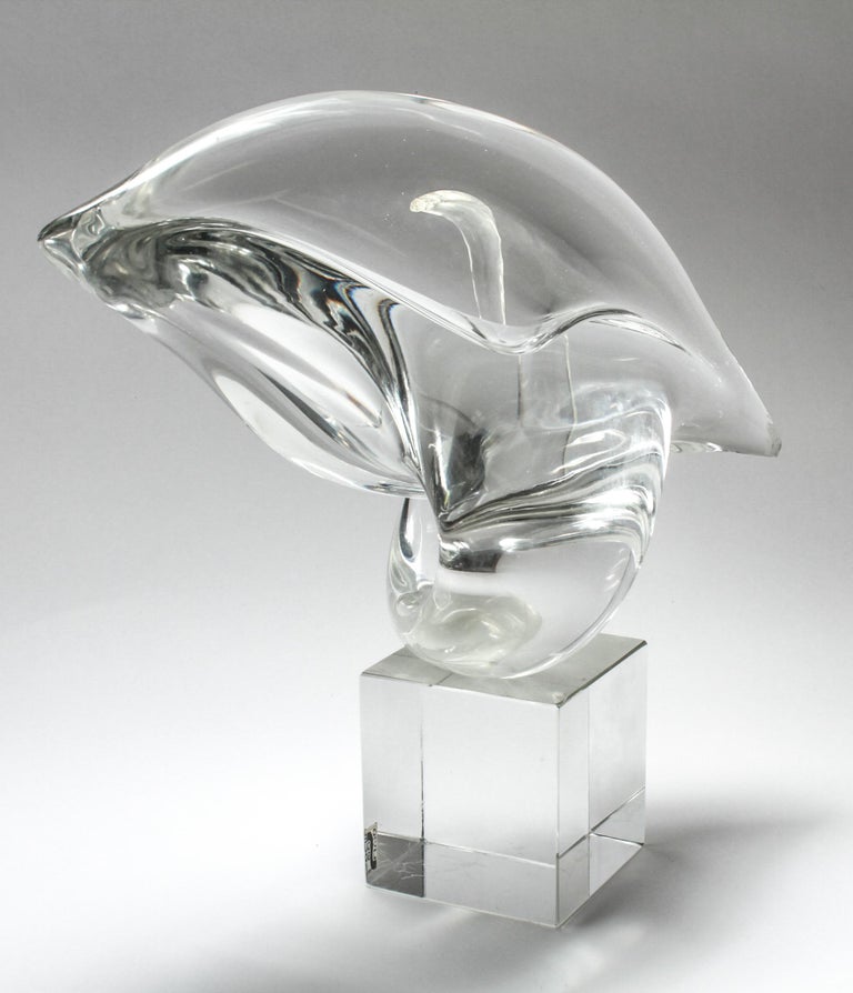 Livio Seguso Murano Italian Modern Abstract Art Glass Sculpture For ...