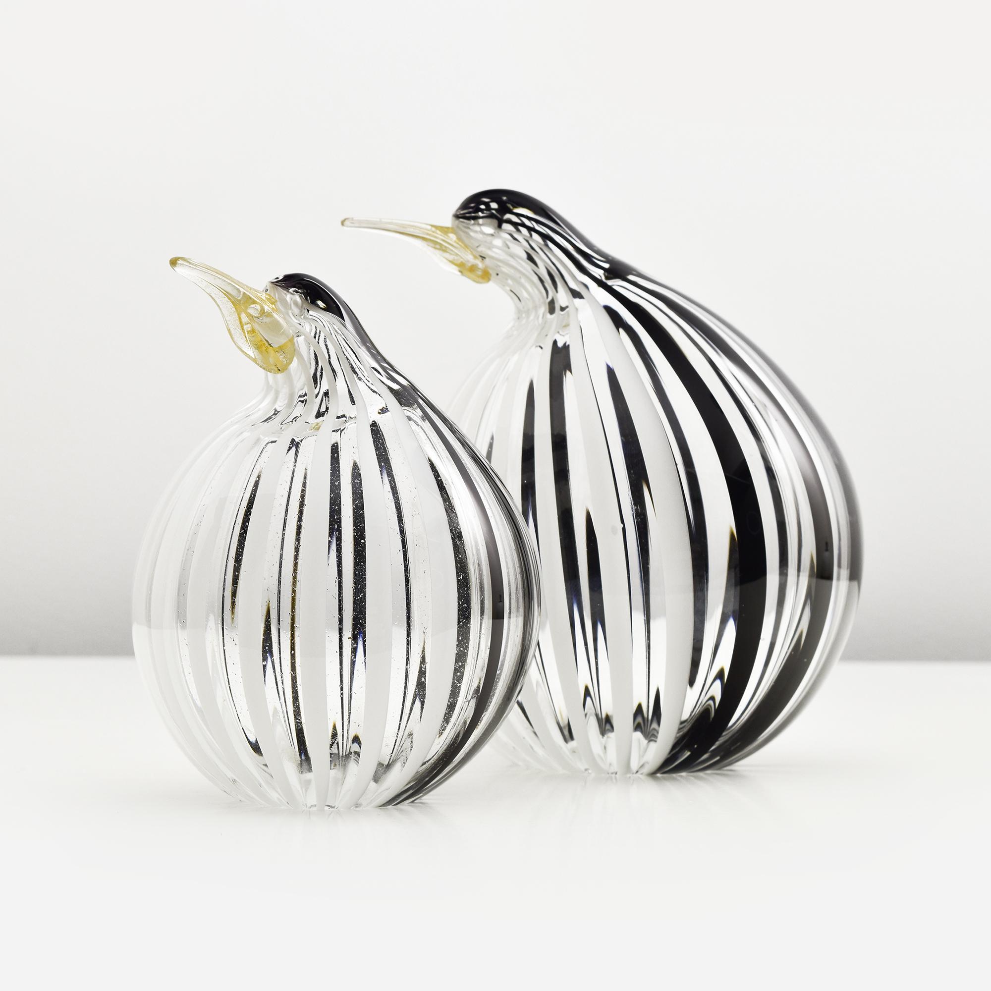 Livio Seguso Penguin Group Seguso Vetri d'Arte Murano Elegante Glasskulpturen im Angebot 5