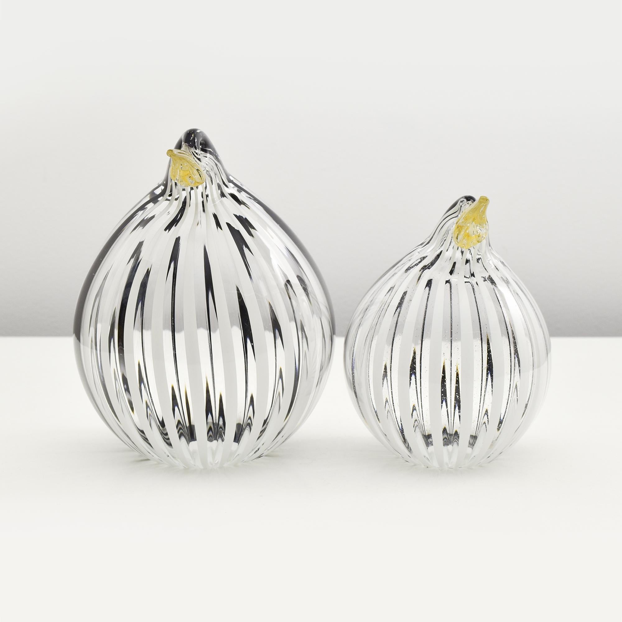 Livio Seguso Penguin Group Seguso Vetri d'Arte Murano Elegante Glasskulpturen (Mitte des 20. Jahrhunderts) im Angebot