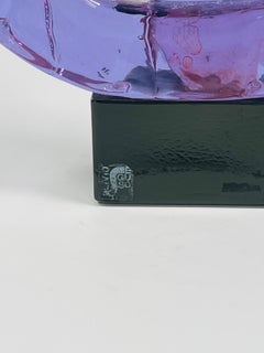 Livio Seguso sculpture in Murano glass circa 1970