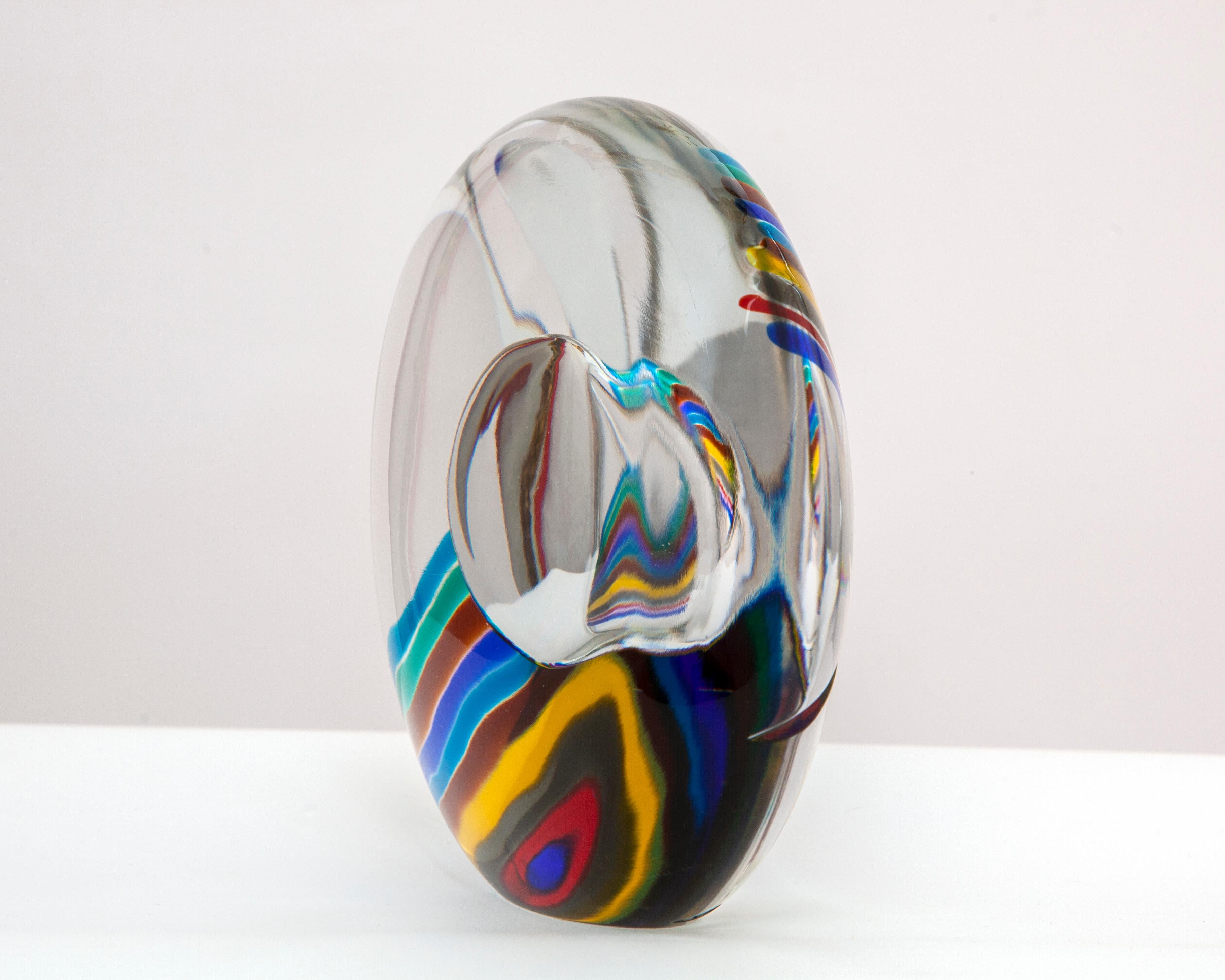 Livio Seguso, Sphère, sculpture en verre, Studio Seguso Arte Vetro, c. 1980 en vente 7