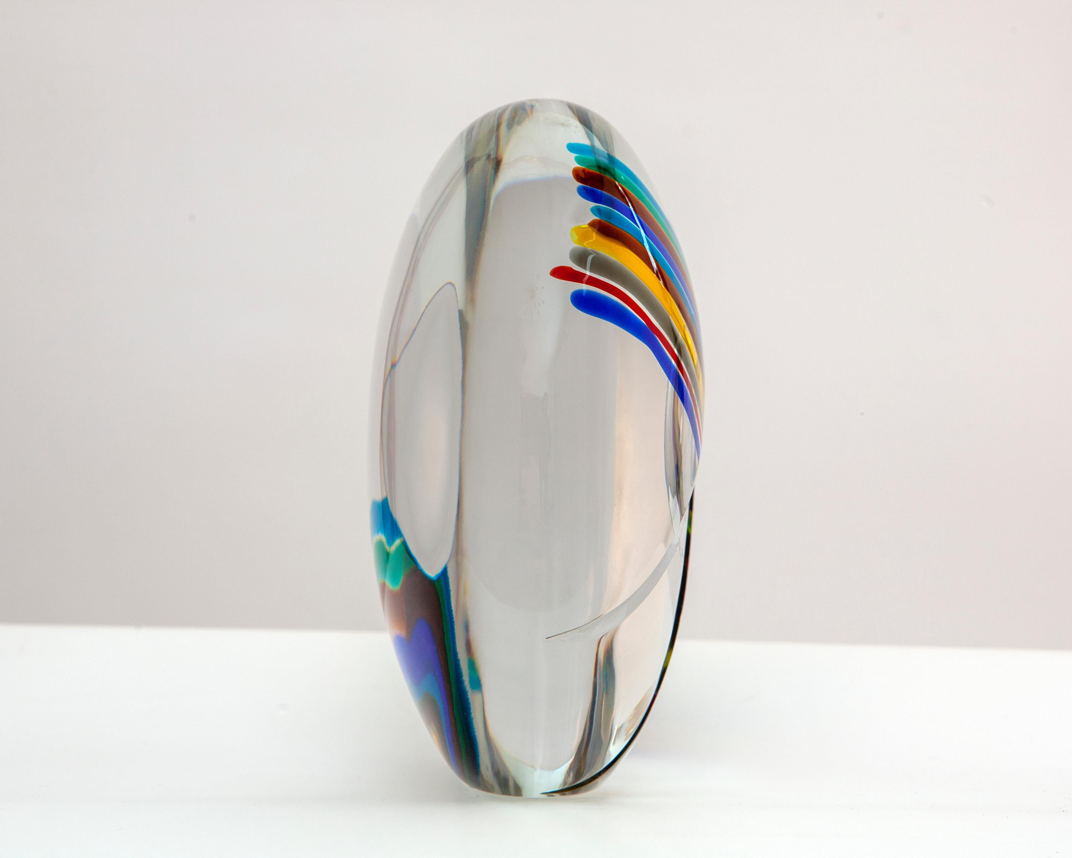 Livio Seguso, Sphère, sculpture en verre, Studio Seguso Arte Vetro, c. 1980 en vente 8