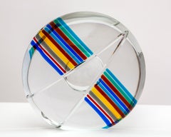 Livio Seguso, Sfera, scultura in vetro, Studio Seguso Arte Vetro, 1980 ca