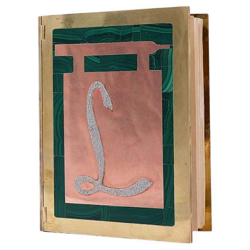 "Livre d'or" Visitors Book - 1970s - Initial "L"