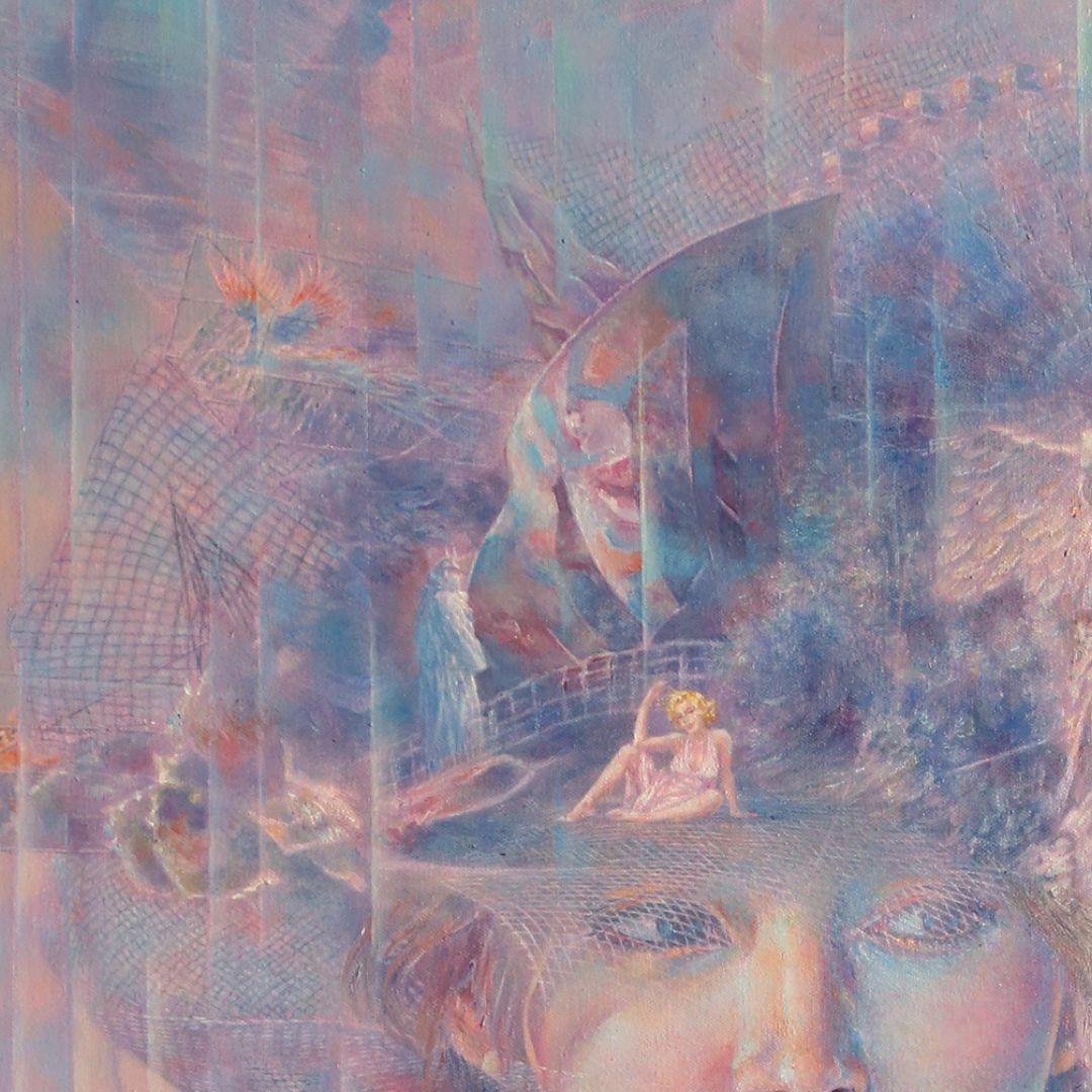 Vittoria dea NO4 - Painting Concettualismo di Lixian Cai