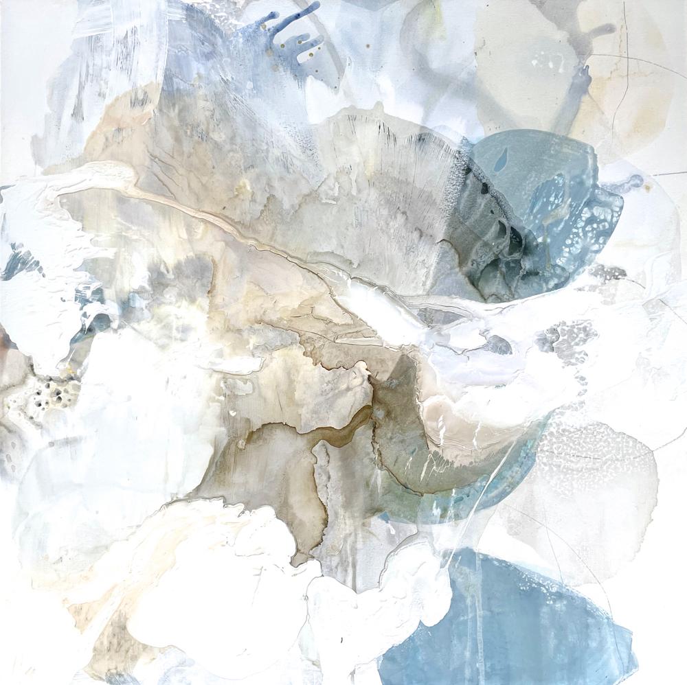 Dogwood 5 - Mixed Media Art de Liz Barber