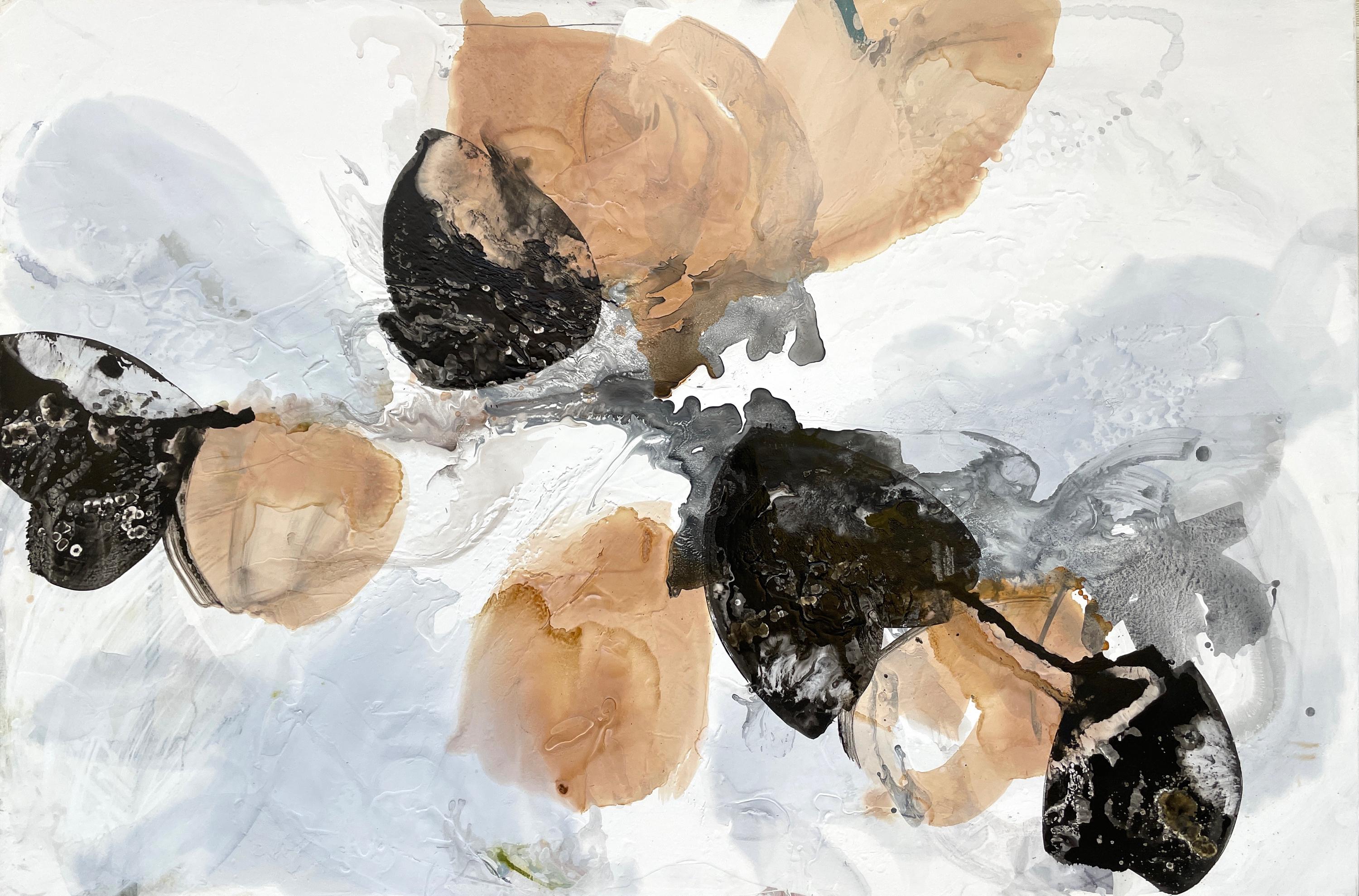 Liz Barber Abstract Painting – Frühlingstulpen