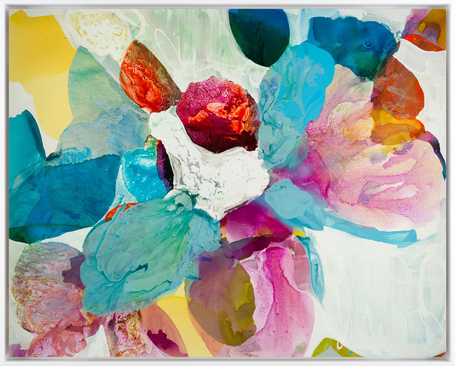 Liz Barber Leventhal Abstract Painting - Garden 8