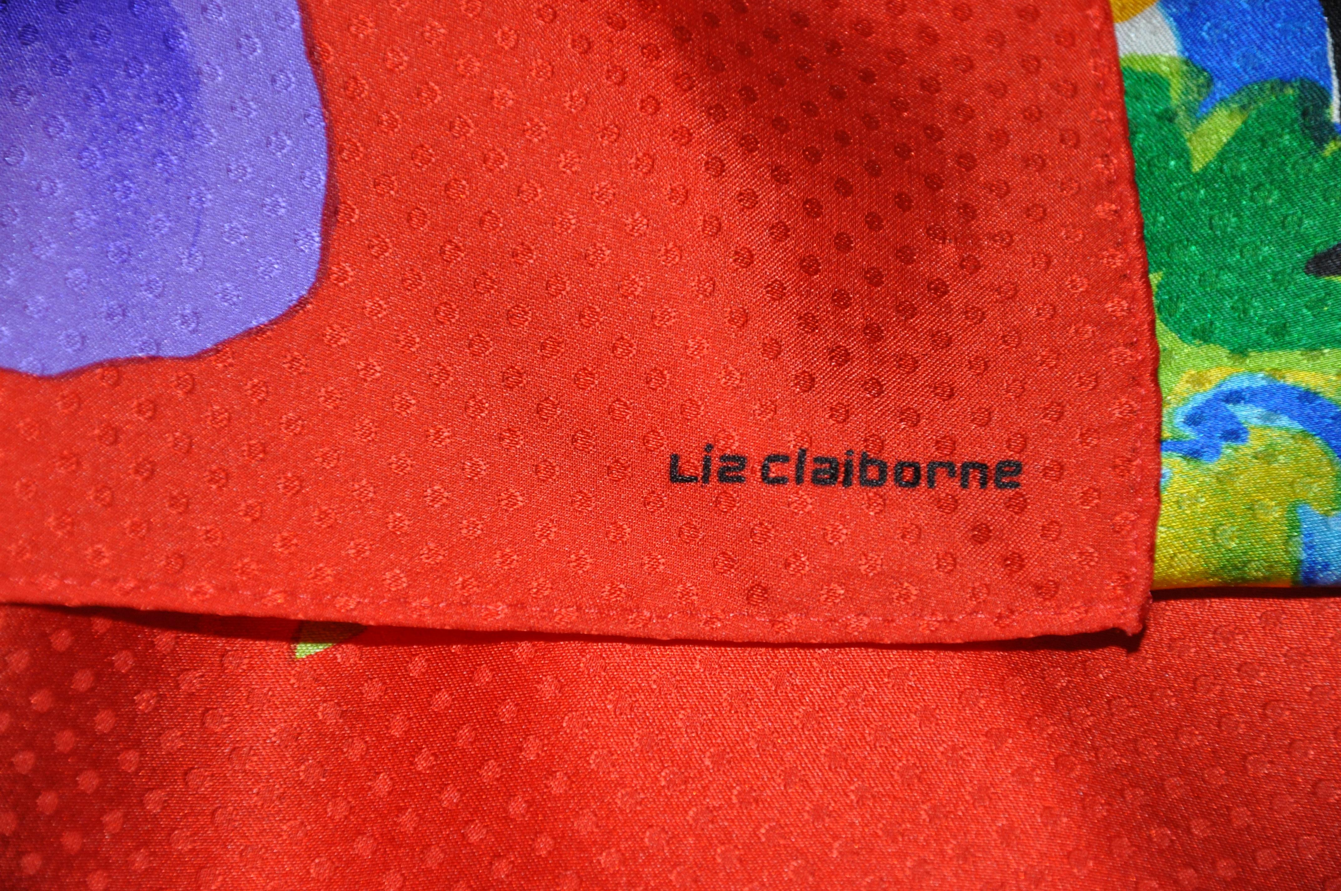 Orange Liz Claiborne Wonderfully Elegant 