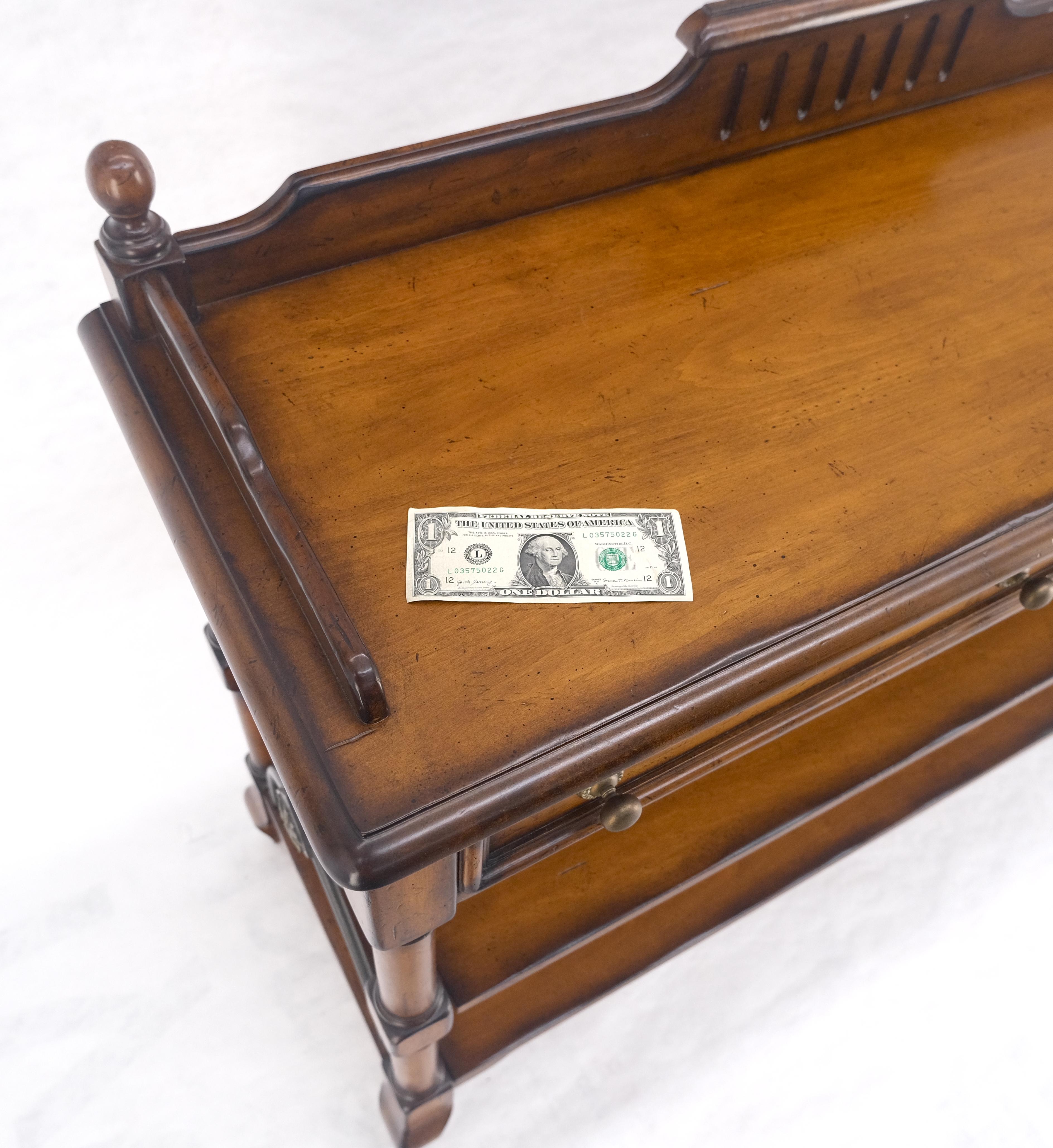 Liz Coloni spagnola 2 cassetti 3 livelli credenza in legno di frutta server MINT in vendita 5