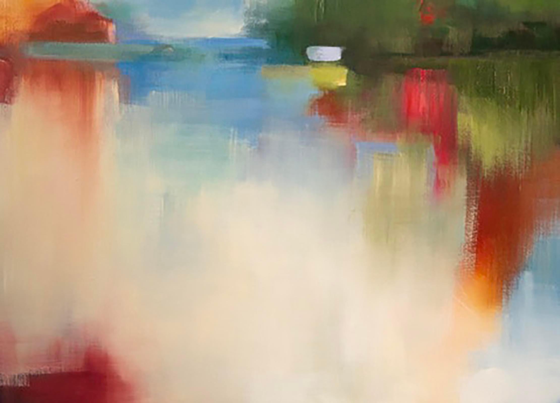 Sheridan - Interchange de nom de domaine - Contemporain Painting par Liz Dexheimer