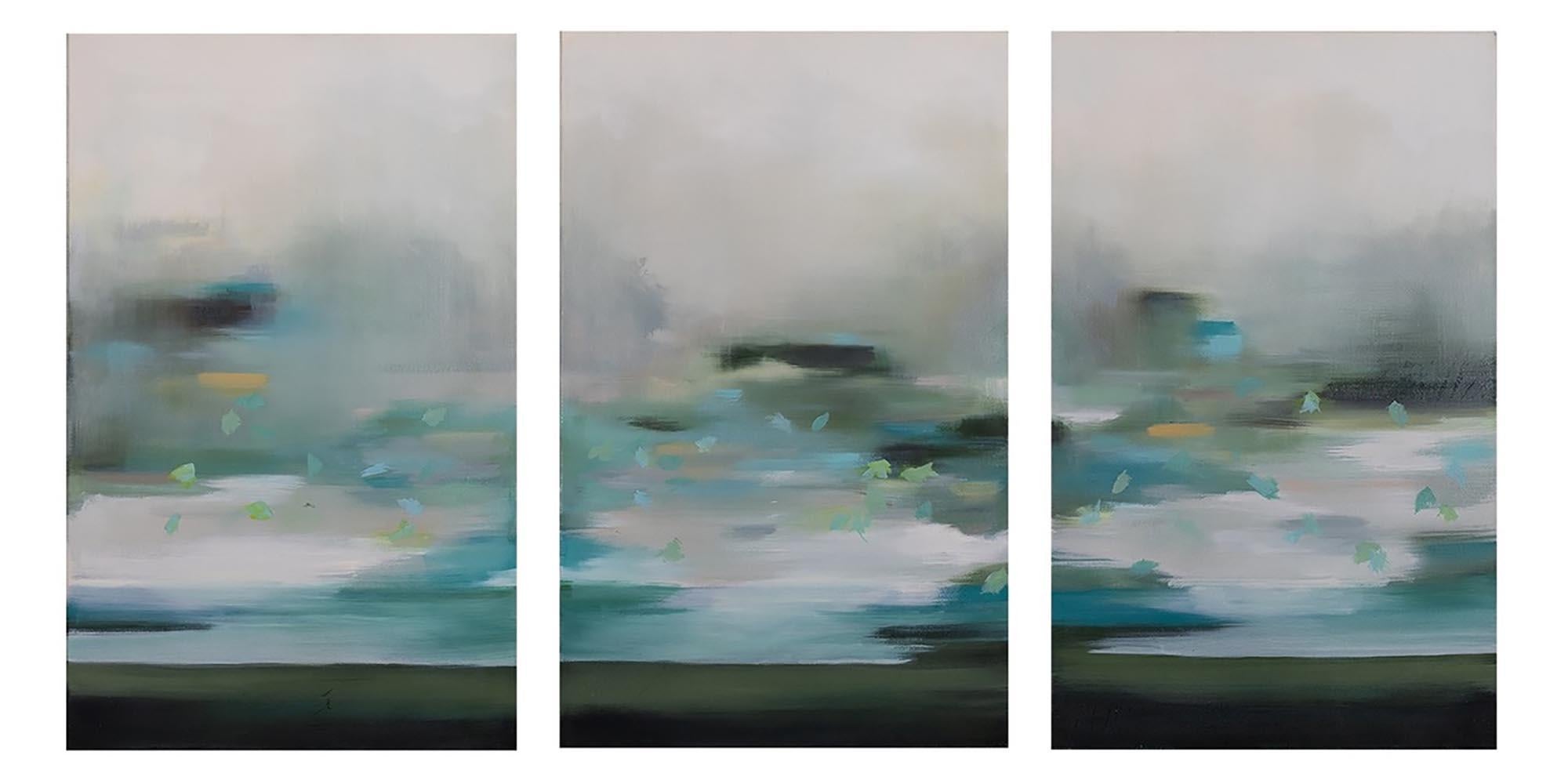 Landscape Painting di Liz Dexheimer - Più lontano I, II, III