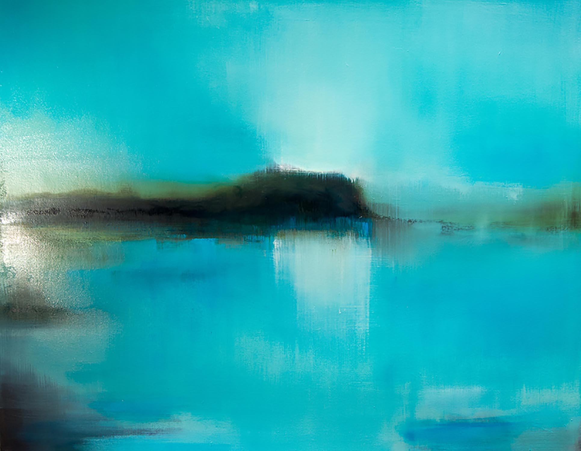 Liz Dexheimer Abstract Painting - Great Open Sky II