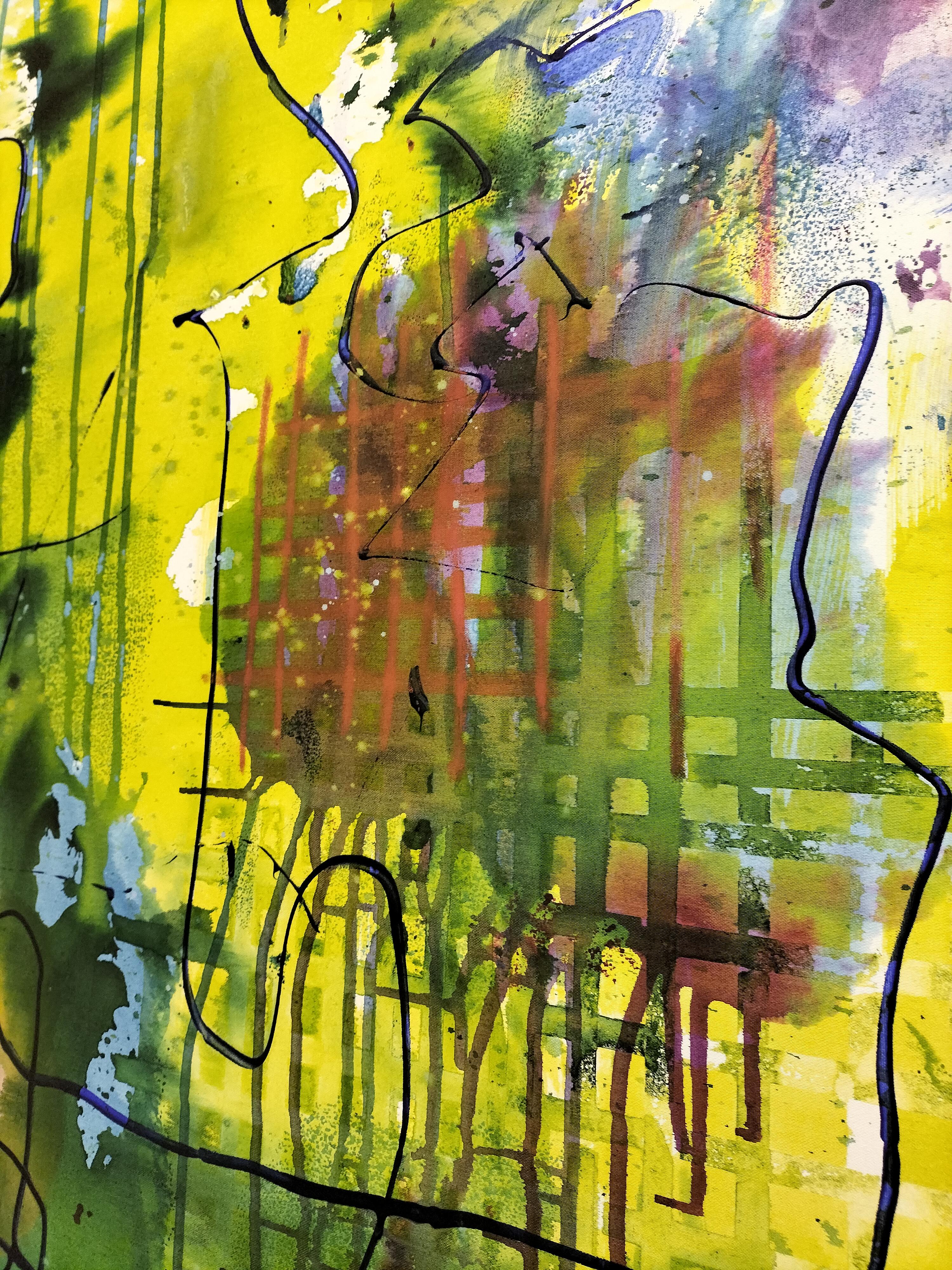 Mellow Yellow - Painting by Liz Magno