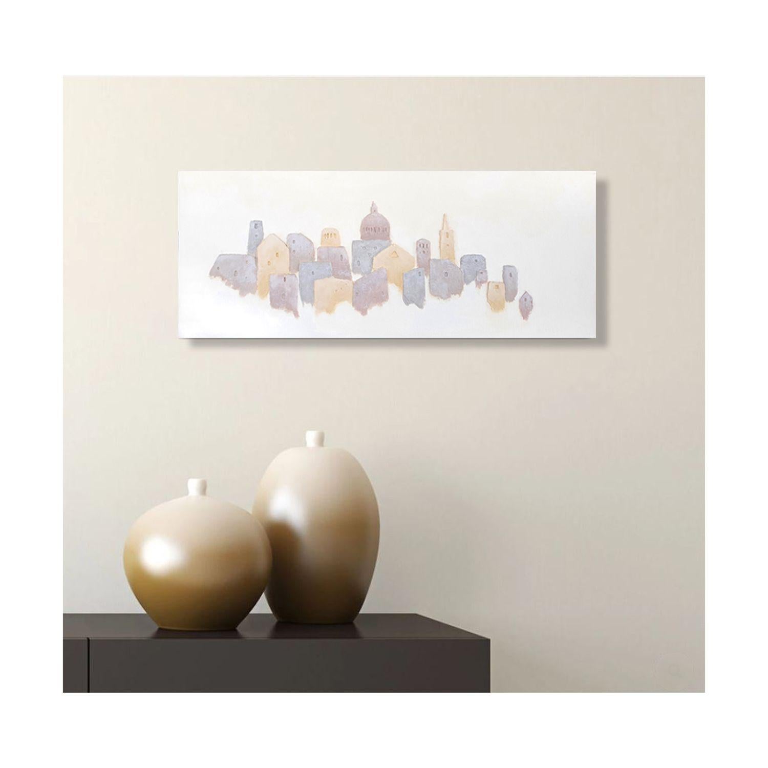 Contempler La Valette, Technique mixte sur toile en vente 1