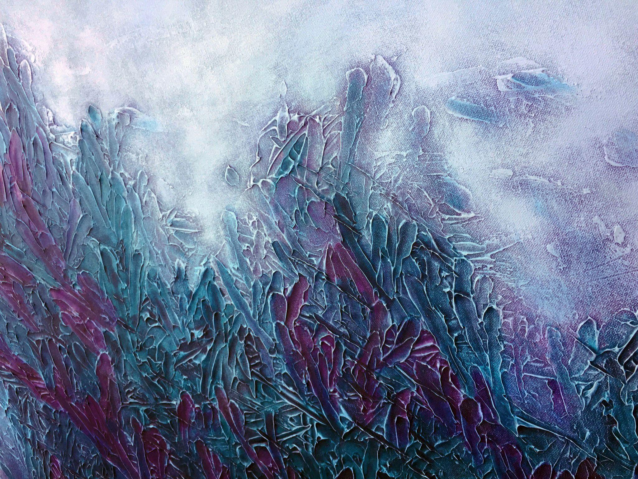 Ausgewogene Equanimität, Malerei, Acryl auf Leinwand – Painting von Liz McDonough