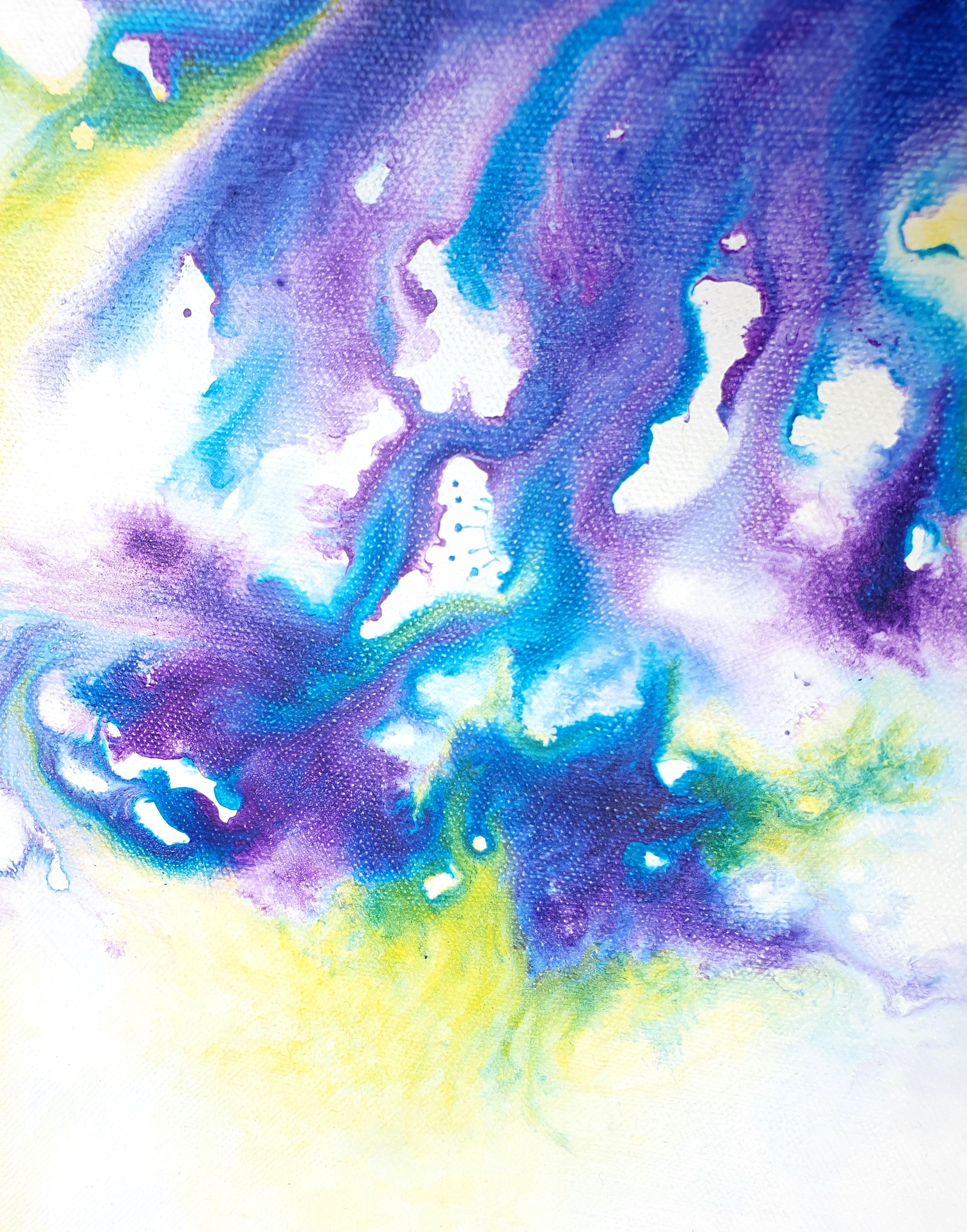 Carried, Painting, Acrylic on Canvas For Sale 3