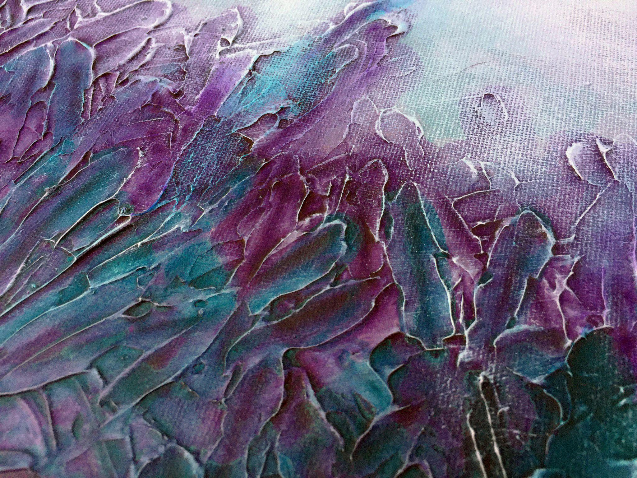 Harmonische Equanimität, Gemälde, Acryl auf Leinwand – Painting von Liz McDonough