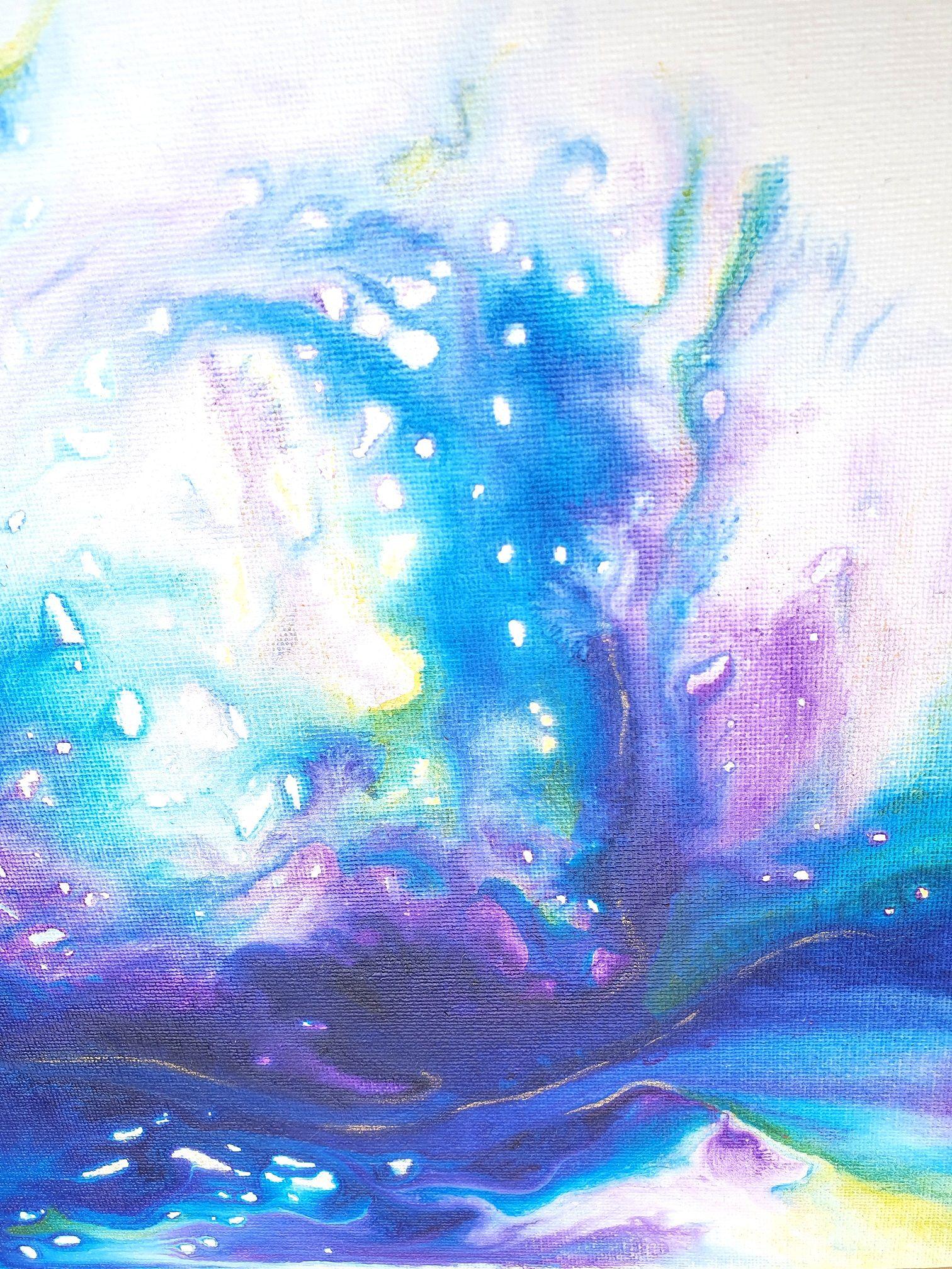 Into Consciousness, Malerei, Acryl auf Leinwand im Angebot 2