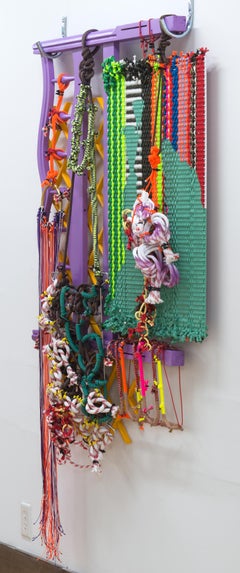 ADORNED OBSOLESCENCE 01 - Sculptural Wall Hanging w/ Found & Repurposed Objects
