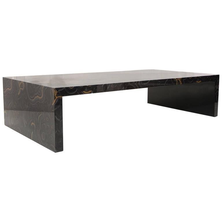Lacquered Liz O'Brien Editions Coffee  Table