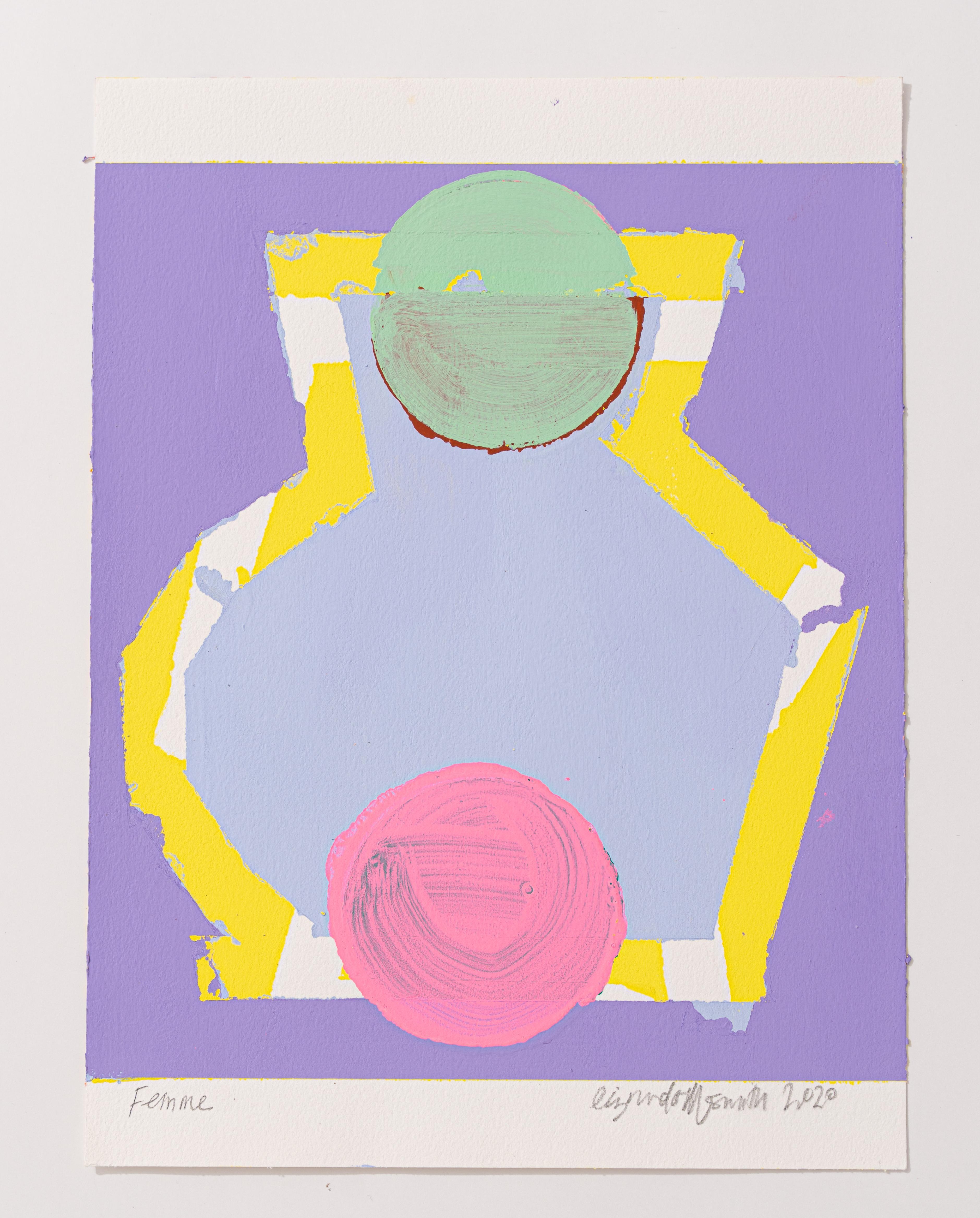 10 x 9 pulgadas sin enmarcar
21,5 x 19,75 pulgadas enmarcado

Liz Rundorff Smith representa formas visuales que fluctúan entre la estabilidad del presente y la pérdida de claridad ligada a la memoria. La memoria del espacio se traduce a través de