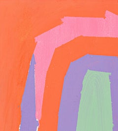 For The Gods (abstract, bright colors, rainbow, layers, pattern)