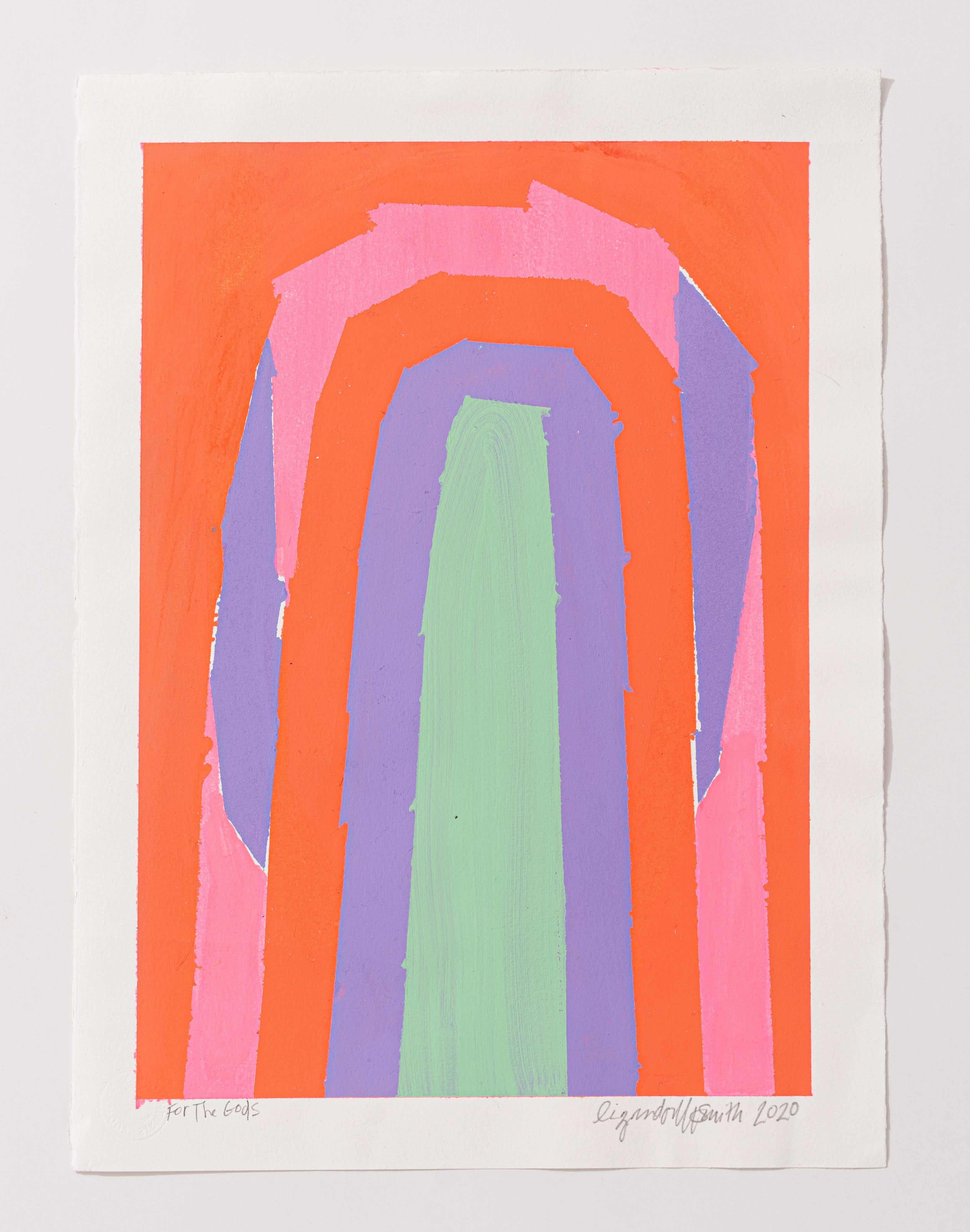 gouache su carta
13 x 9 pollici
23,25 x 19,25 pollici incorniciato

Rundorff Smith si occupa di forme centrali che sviluppa facendo riferimento a urne, santuari, tumuli e luoghi di venerazione. Essendo attualmente residente in South Carolina,
