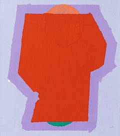 Runway (astratto, fantasie, colori vivaci, strati, rosso, viola)