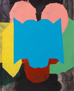 Sleep Aid (abstract, bright colors, dark colors, layers)