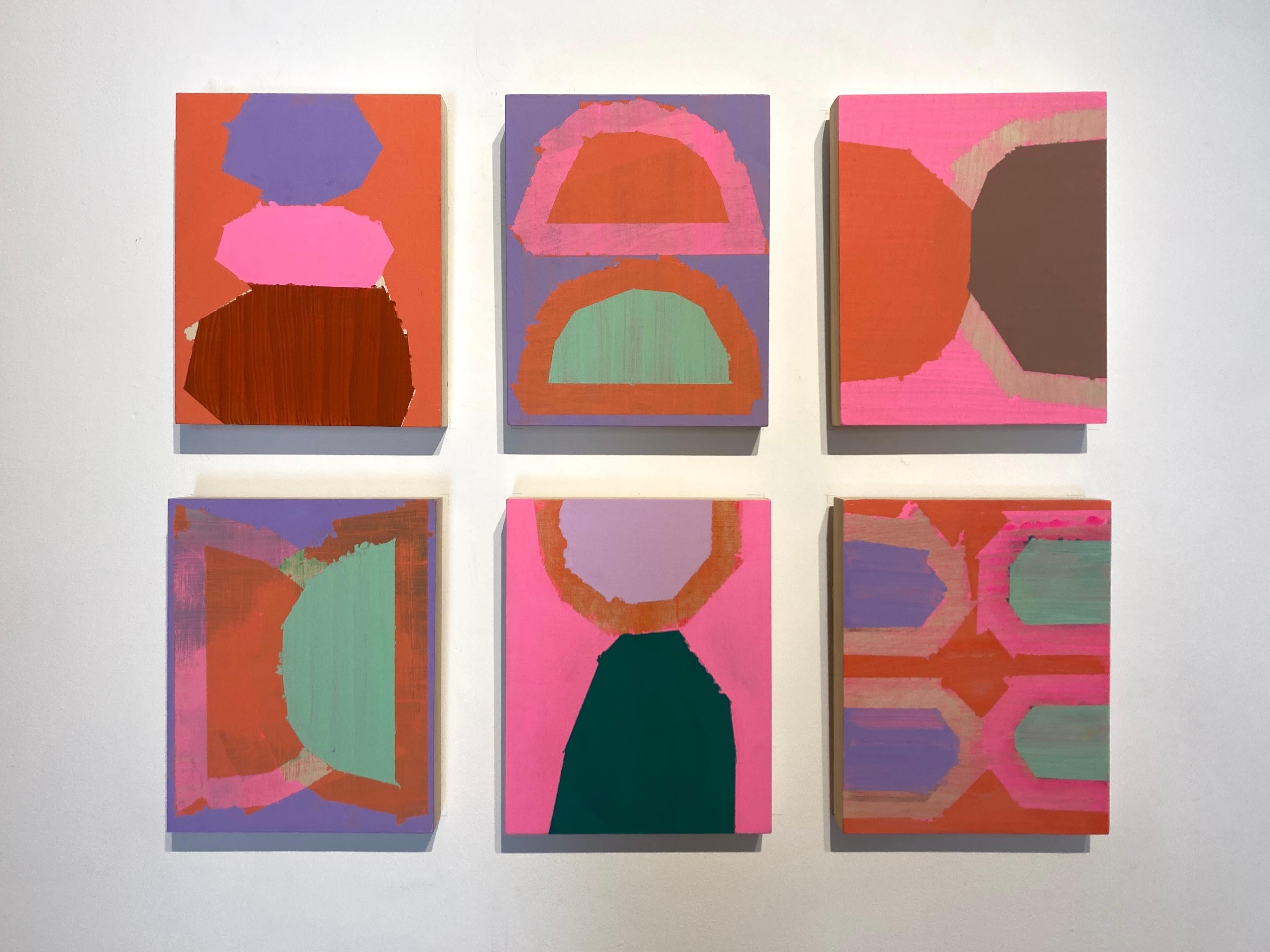 Liz Rundorff Smith renders visual forms that fluctuate between the stability of present-ness and the loss of clarity that is tied to memory. Memory of space is translated through elements of color and line that are constantly in flux, creating forms