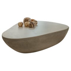 Liz Tables Boho Style Coffee Table Boulder Form Naturelle size 120