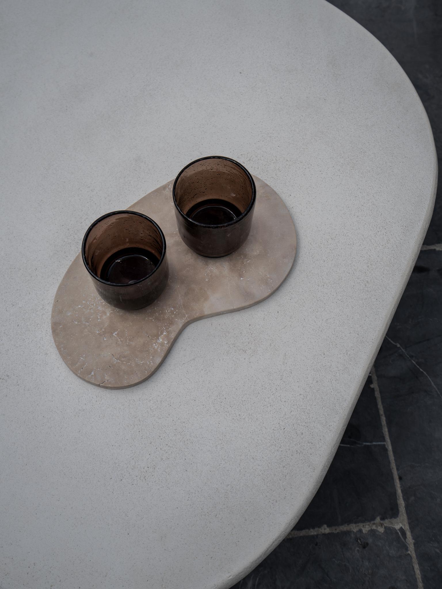 Liz Tables Boho Style Coffee Table Boulder Form Naturelle size 100 For Sale 2