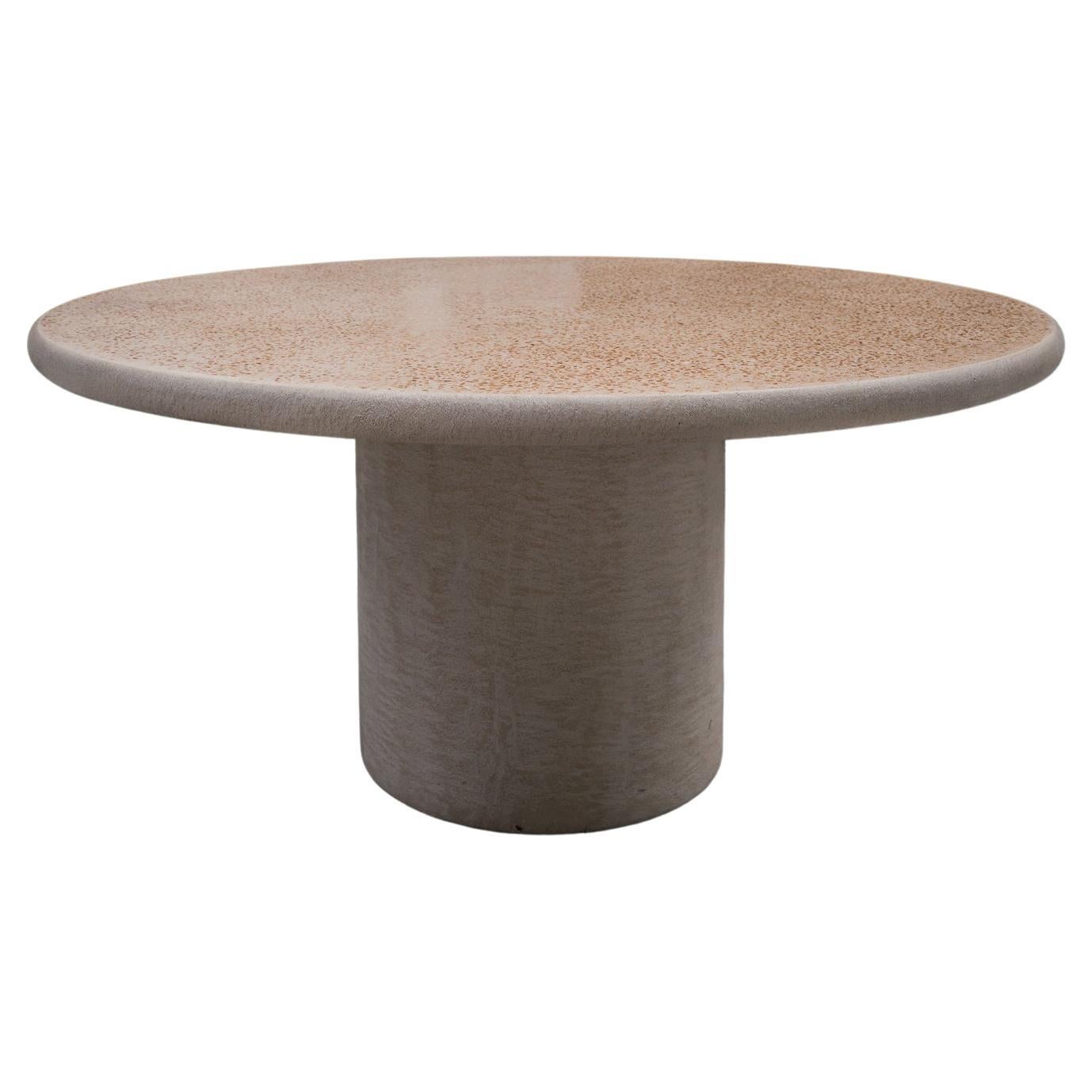 Liz Tables Terrazzo da esterno in pietre di terracotta diametro 200cm (78inch)