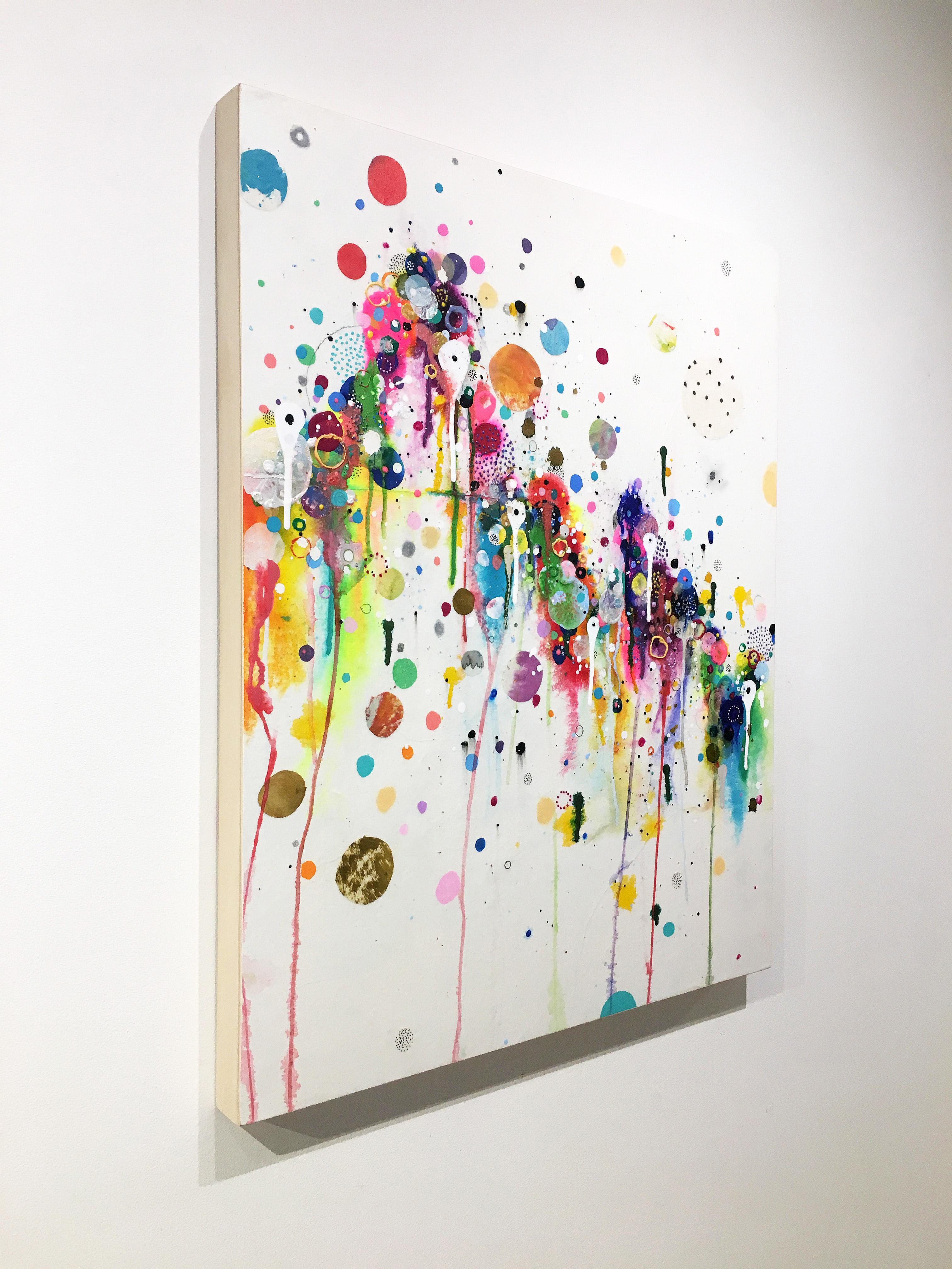 Colorful, Abstract painting, Liz Tran, Hallelujah 1