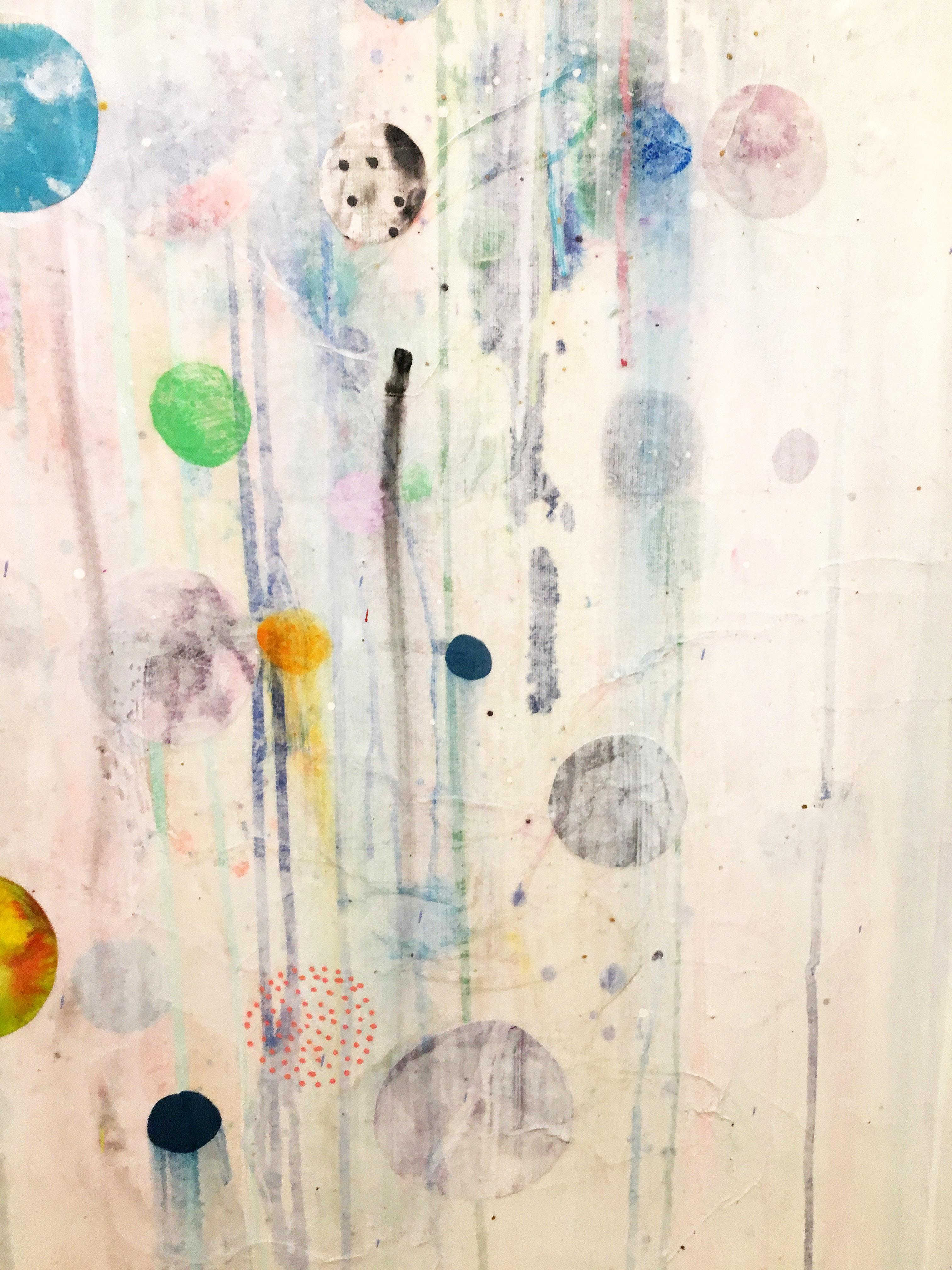 Colorful, Abstract painting, Liz Tran, Nico 4