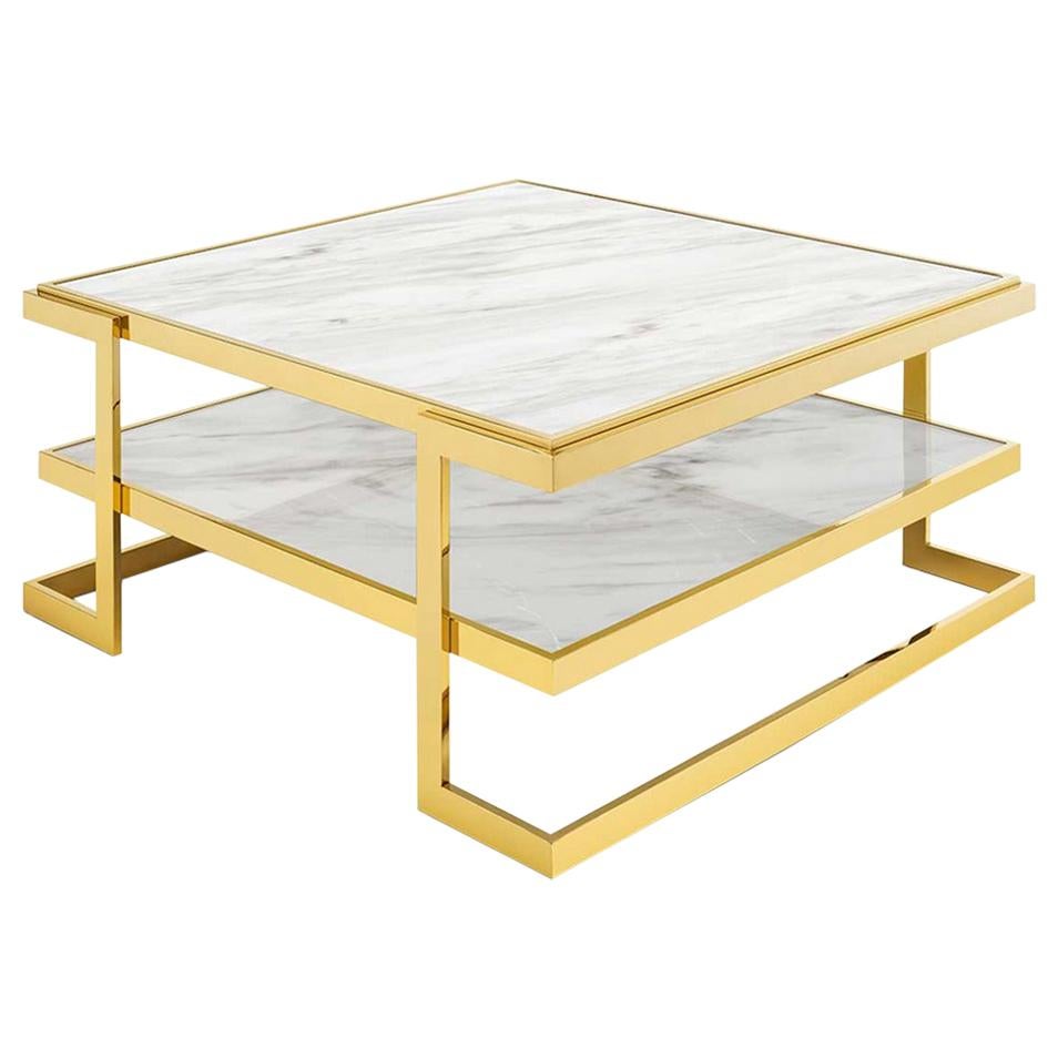 Liz White Coffee Table For Sale