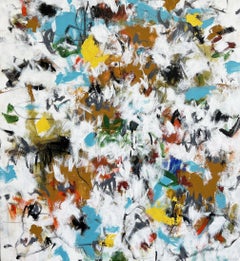 Ozone and Sandalwood, Painting, Acrylic on Canvas