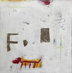 Cane rosso, Pittura, Acrilico su tela
