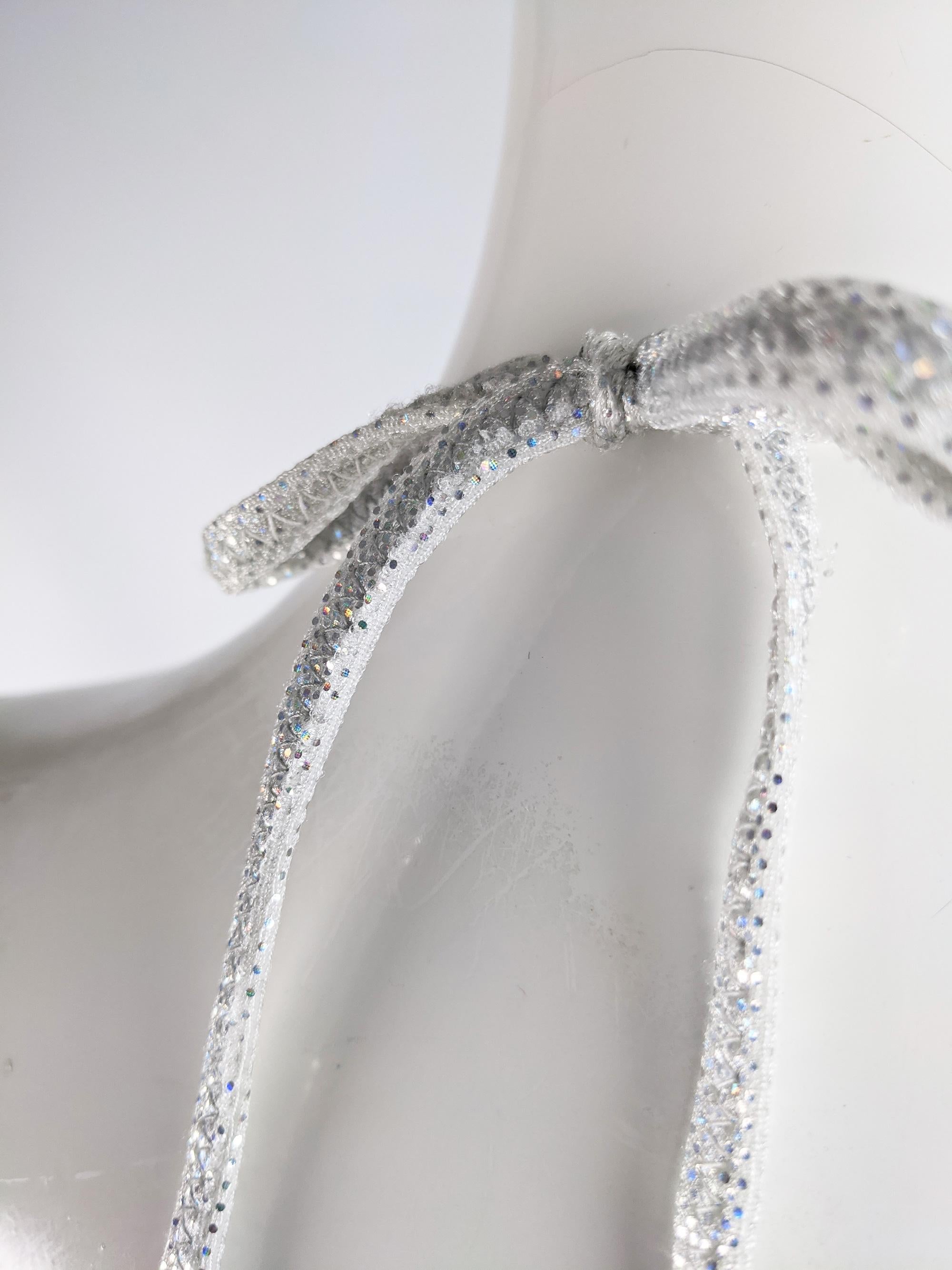 Women's Liza Bruce Vintage 1980s Holographic Swimsuit