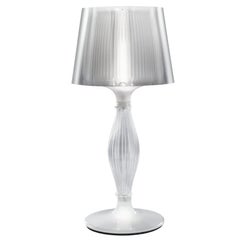 In Stock in Los Angeles, Liza Clear Table Lamp, Made in Italy