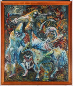 Vintage Lizanne - 1973 Oil, The Circus