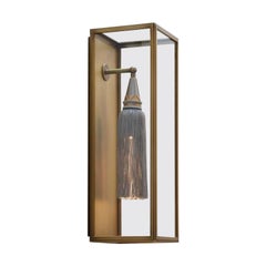 LIZARD dark bronze with trimming grey/salmon