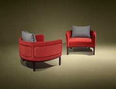 Lizzie Contemporary and Customizable Armchair by Luísa Peixoto
