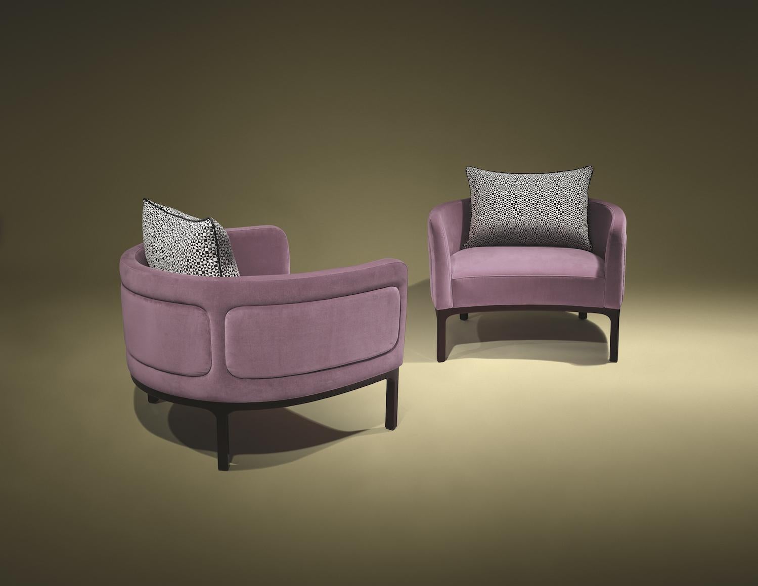 Lizzie Contemporary and Customizable Armchair by Luísa Peixoto For Sale 2