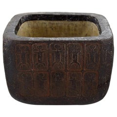 Lizzie Schnakenburg Thyssen, artista danese, ciotola unica in ceramica