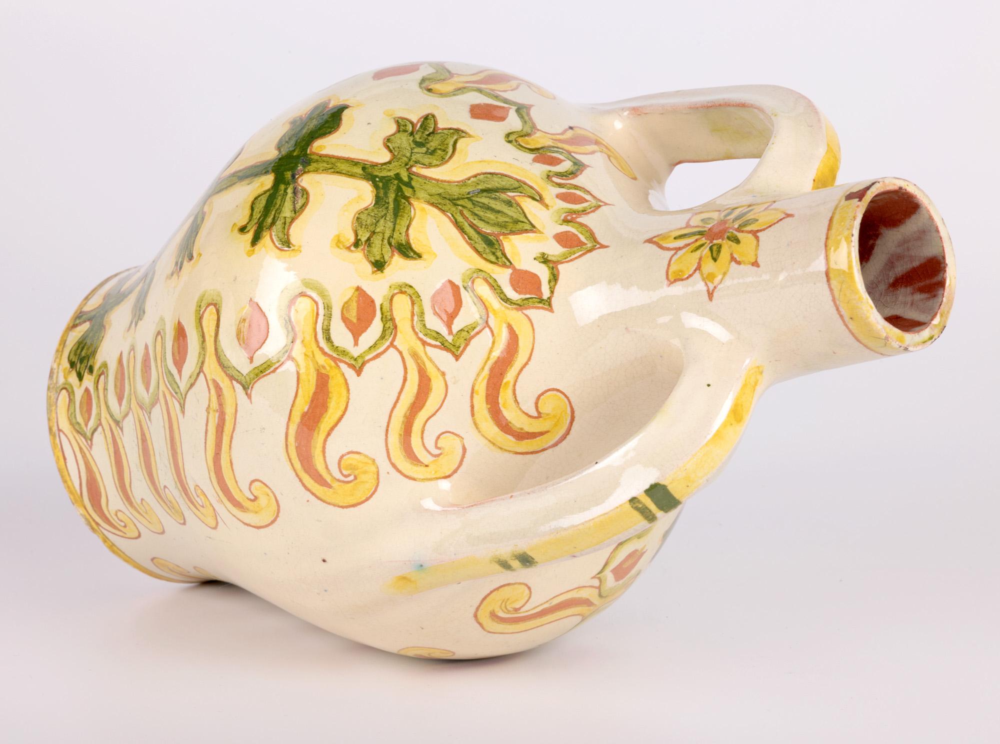 Lizzie Wilkins Della Robbia Birkenhead Arts & Crafts Vase In Good Condition For Sale In Bishop's Stortford, Hertfordshire