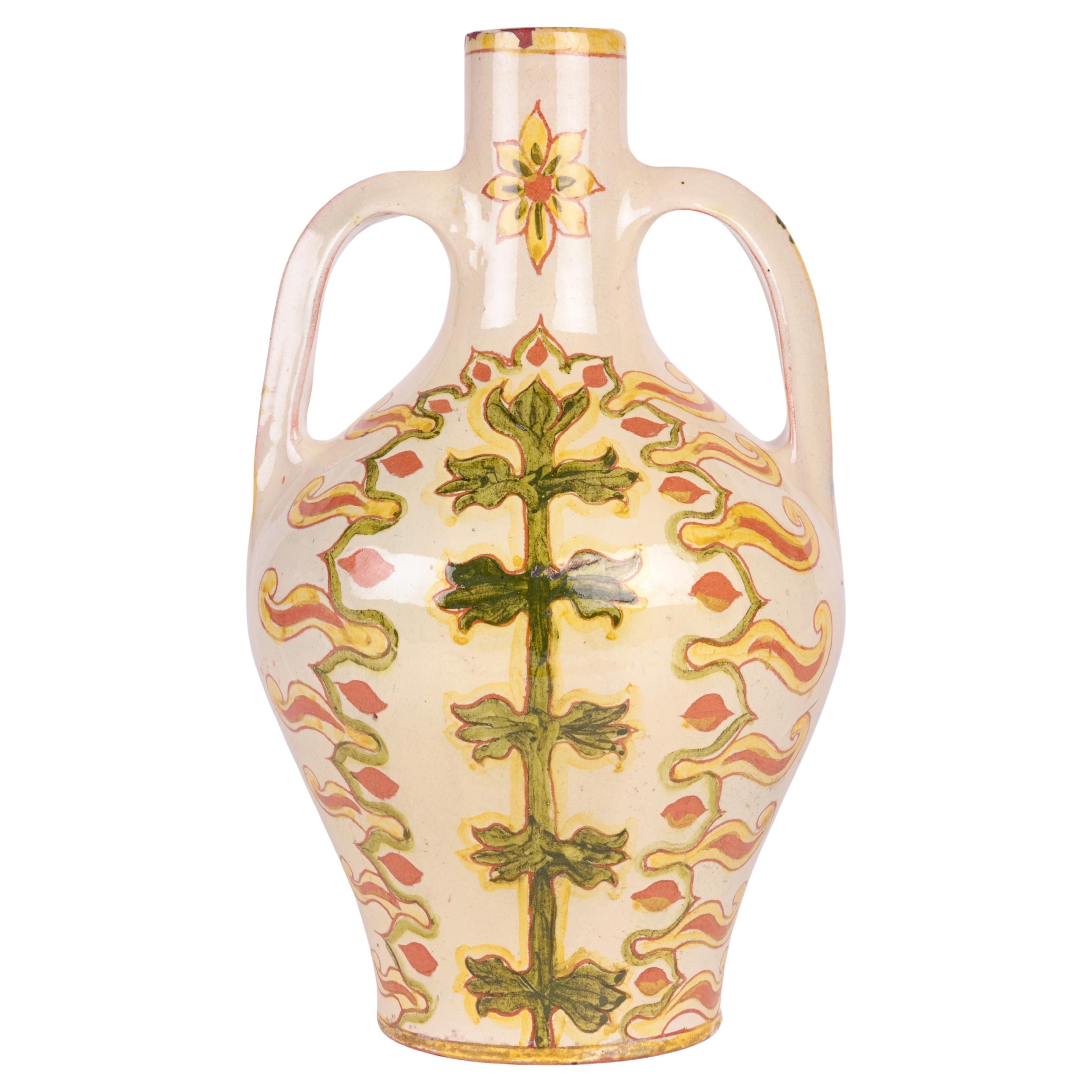 Lizzie Wilkins Della Robbia Birkenhead Arts & Crafts Vase For Sale